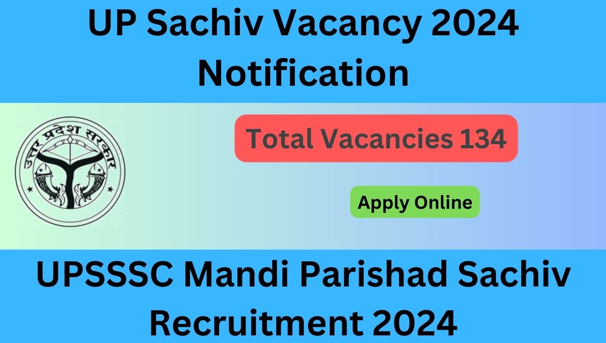 UP Sachiv Vacancy 2024